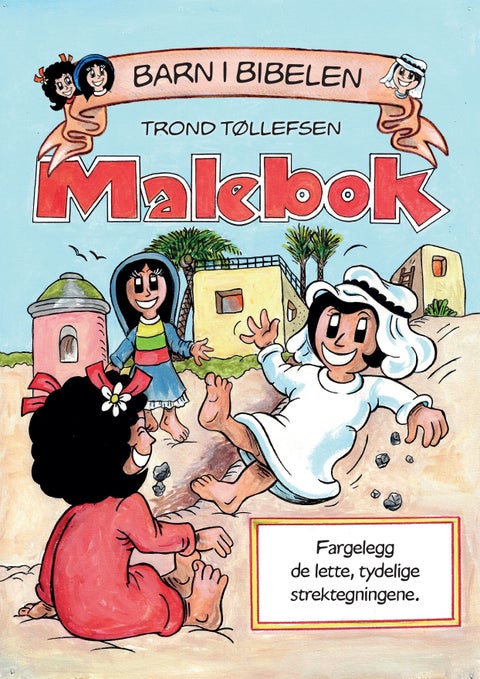 Barn i Bibelen - malebok