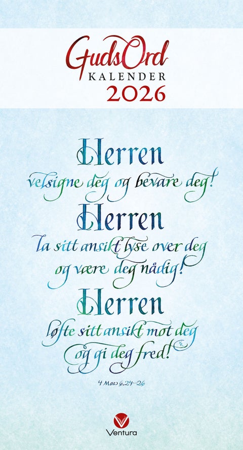 GudsOrd kalender 2026