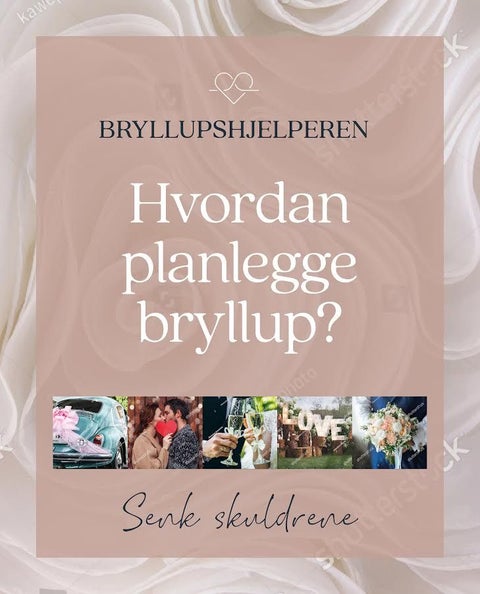 Hvordan planlegge bryllup? - senk skuldrene
