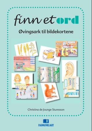 Finn et ord - øvingsark til bildekortene