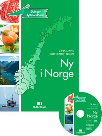Ny i Norge - øvinger i lytteforståelse : dekker nivå A1 og nivå A2 i "Læreplan i norsk og samfunnskunnskap" fra 2012