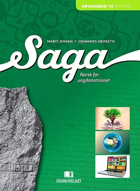 Saga 10 - Grunnbok : norsk for ungdomstrinnet