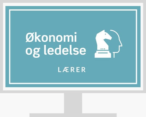 Økonomi og ledelse nettressurs lærer - for programfaget næringslivsøkonomi elektronisk