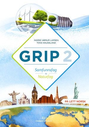 Grip 2 Samfunnsfag og naturfag, d-bok - Grunnbok