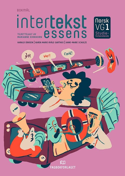 Intertekst essens - norsk vg1 studieforberedende : læreplan i norsk for språklige minoriteter med kort botid i Norge og læreplan i norsk