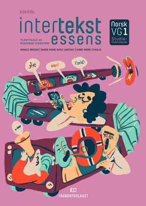 Intertekst essens, brettbok - norsk vg1 studieforberedende : læreplan i norsk for språklige minoriteter med kort botid i Norge og læreplan i norsk
