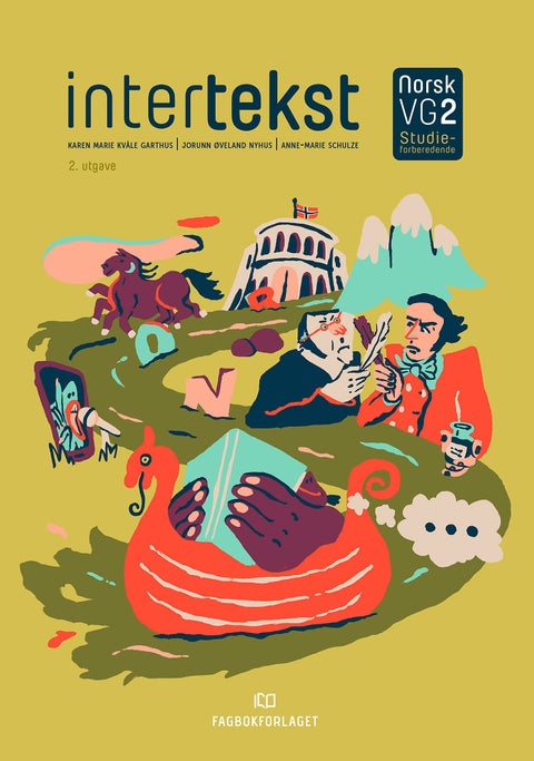 Intertekst, lydbok - norsk vg2 studieforberedende utdanningsprogram