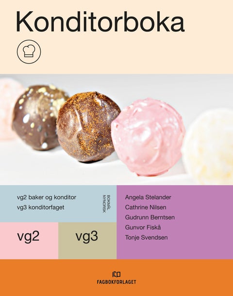 Konditorboka - programfag for vg2 baker og konditor og vg3 konditorfaget