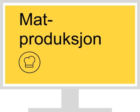 Matproduksjon vg2 - programfag vg2 matproduksjon
