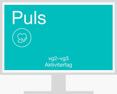 Puls - Aktivitørfag nettressurs : vg2-vg3 aktivitørfag