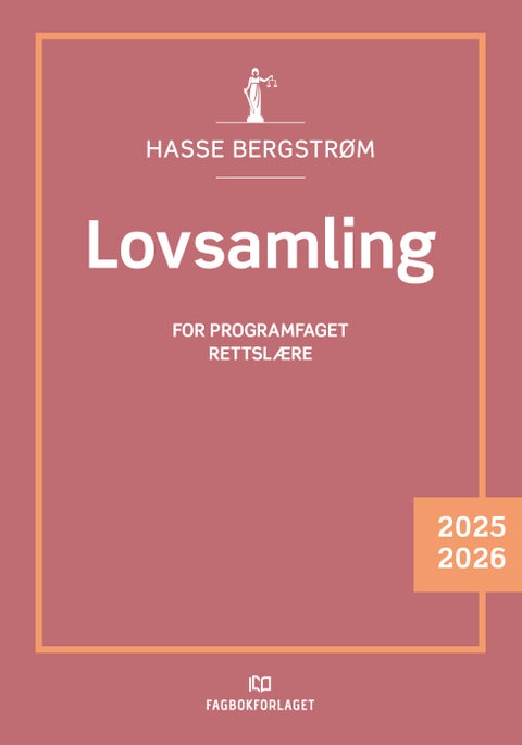 Lovsamling 2025/2026 - rettslære 2025/2026