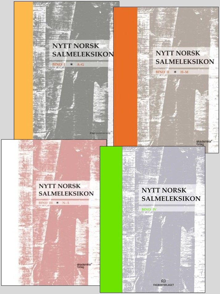 Nytt norsk salmeleksikon - Bind I-IV