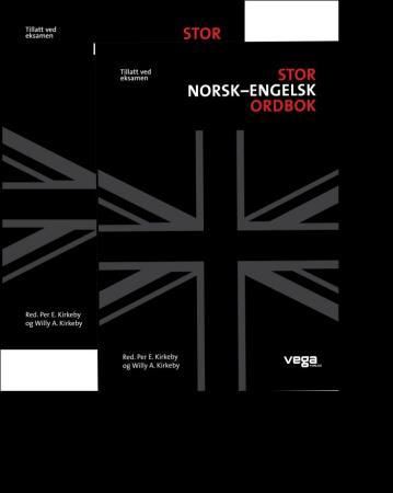 Stor engelsk ordbok - engelsk-norsk : norsk-engelsk