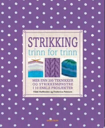 Strikking trinn for trinn