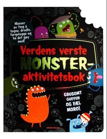Verdens verste monsteraktivitetsbok - sticker bomb