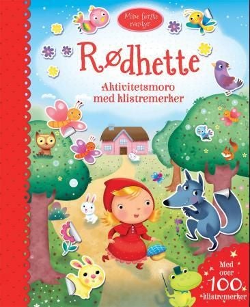 Rødhette - aktivitetsmoro med klistremerker