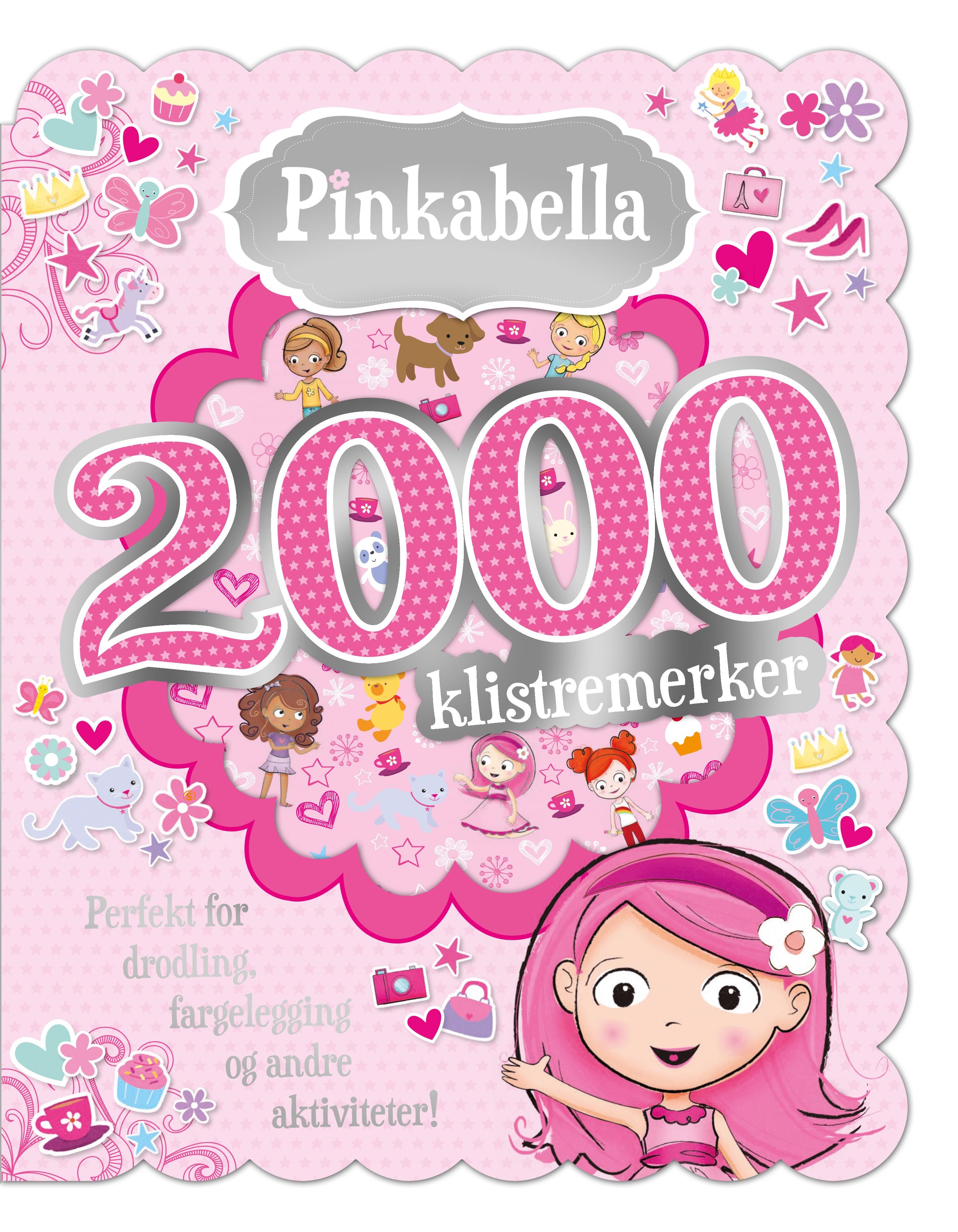 Pinkabella - 2000 klistremerker