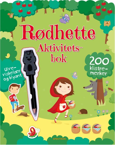 Rødhette - aktivitetsbok