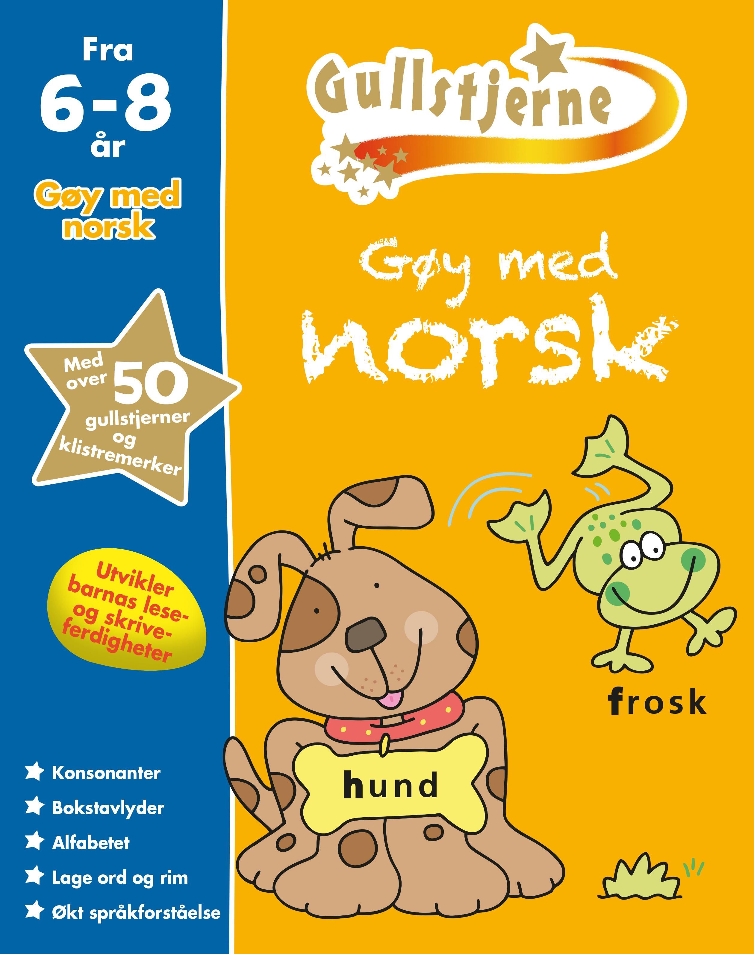 Gøy med norsk - gullstjerne 6-8 år