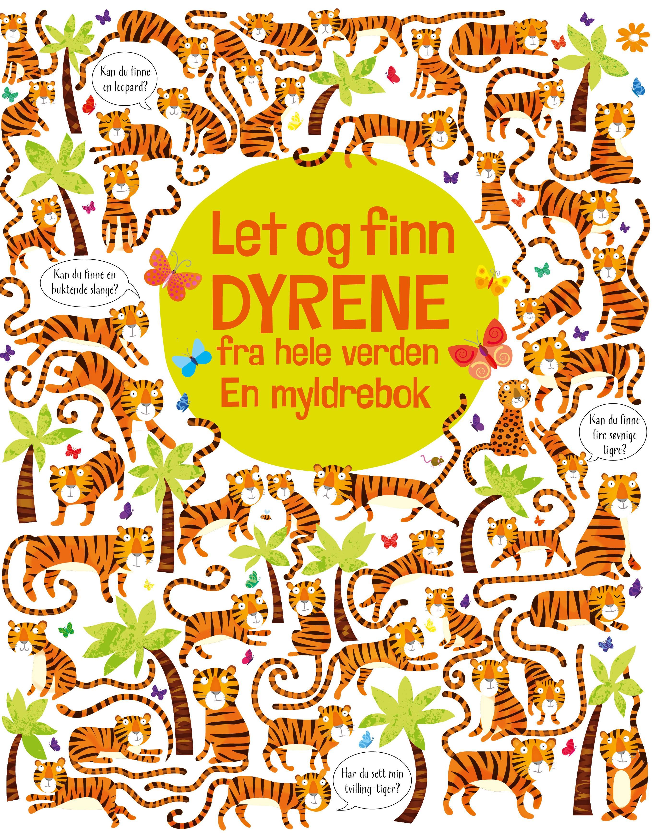 Let og finn dyrene - en myldrebok