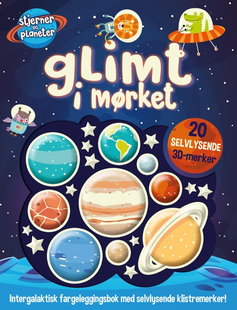 Glimt i mørket - fargeleggingsbok