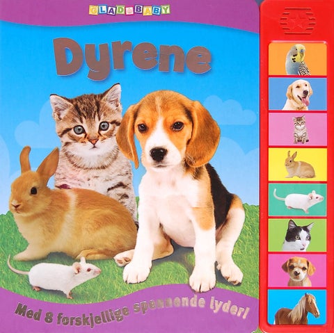 Dyrene - med 8 spennende lyder!