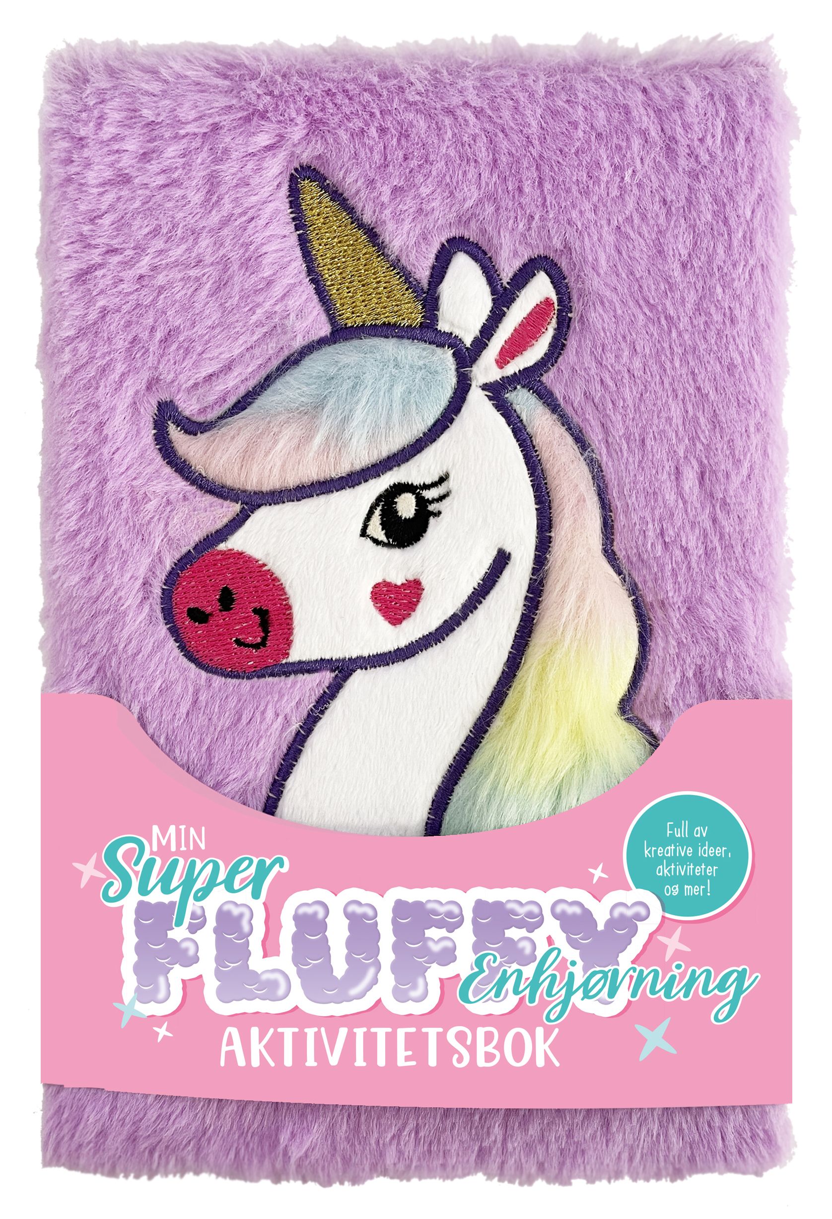 Min superfluffy enhjørning-aktivitetsbok