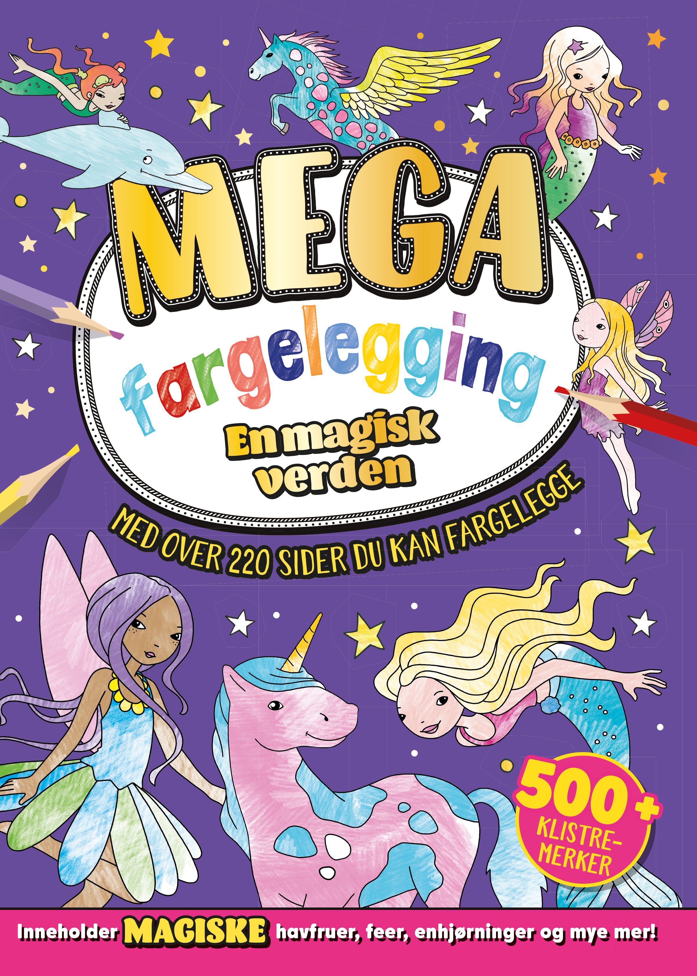 Mega fargelegging - en magisk verden
