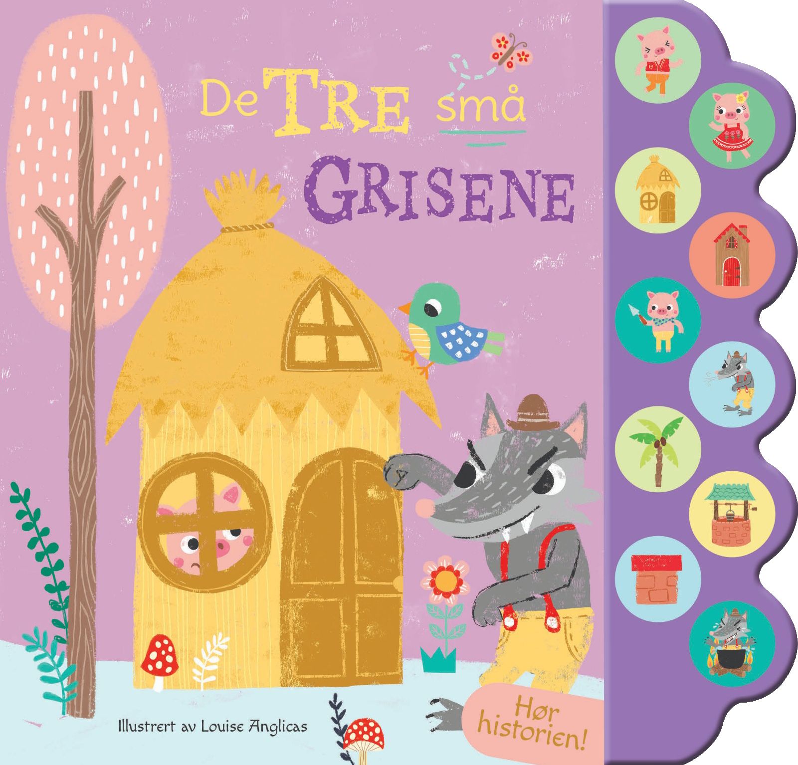 De tre små griser - hør historien