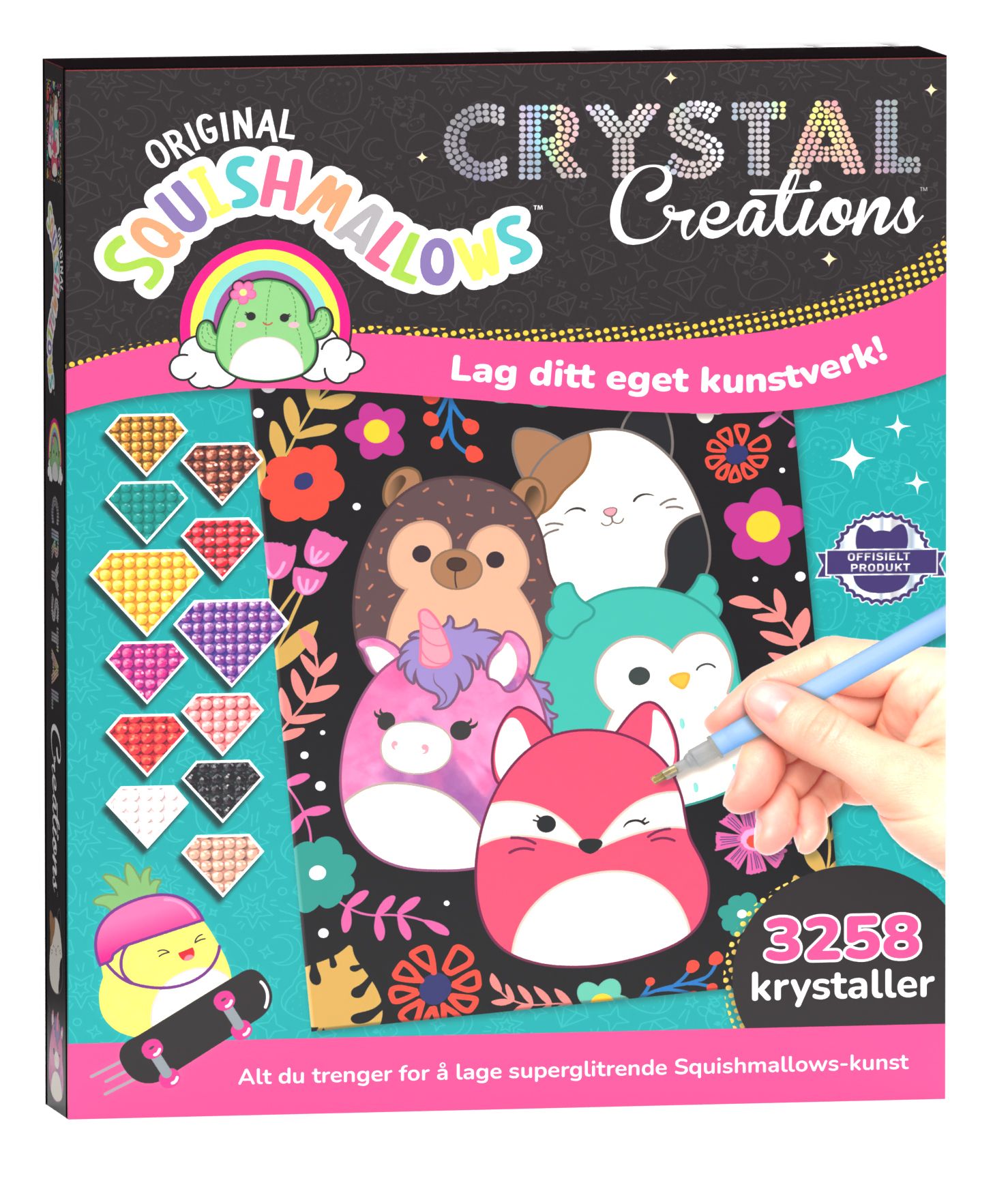 Squishmallows. Crystal Creations - sticker bomb