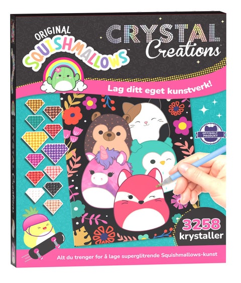 Squishmallows. Crystal Creations - sticker bomb