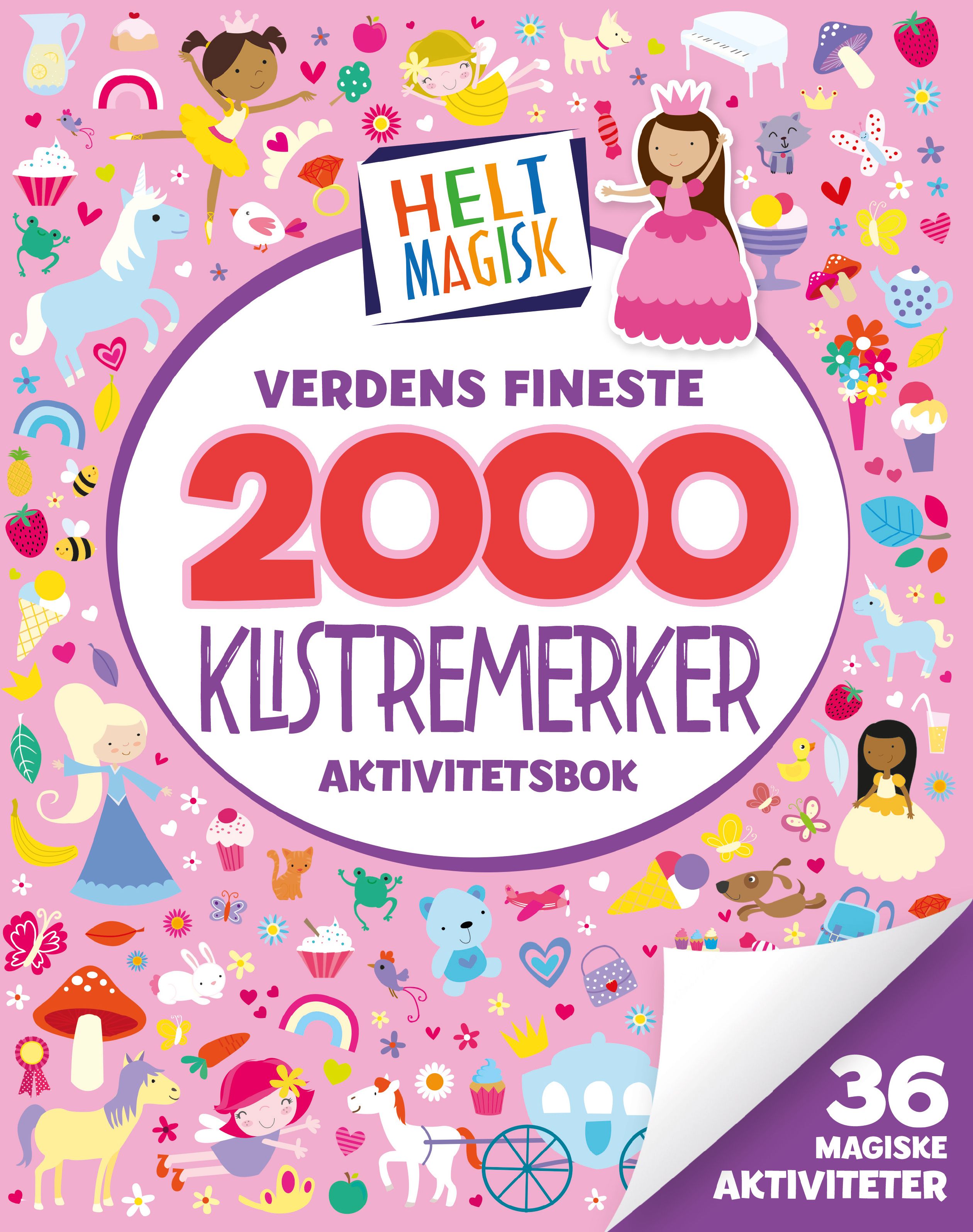 Verdens fineste - 2000 klistremerker : aktivitetsbok
