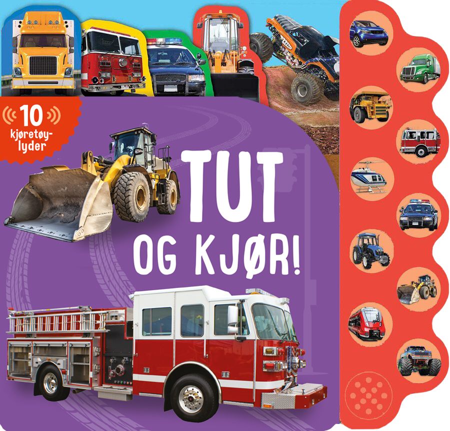 Tut og kjør! - 10 kjøretøylyder