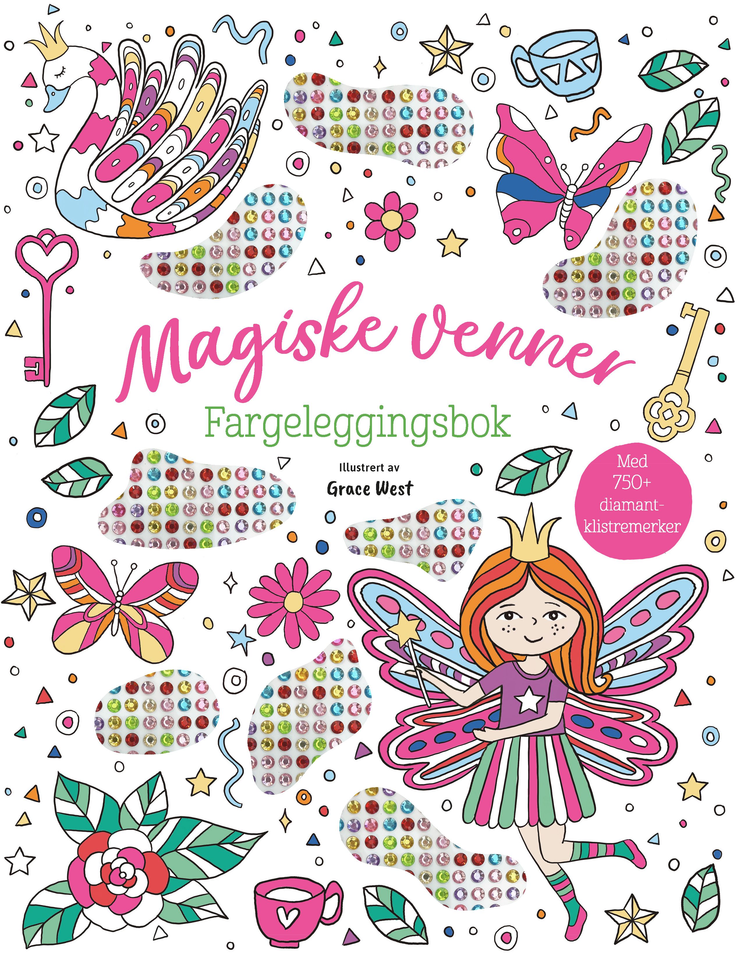 Magiske venner - fargeleggingsbok