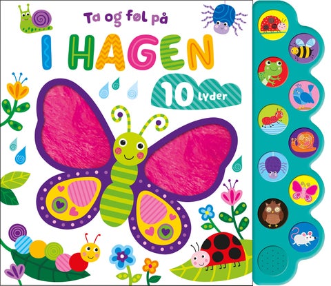 I hagen - ta og føl på med 10 lydknapper