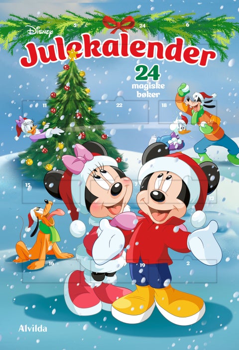 Disney julekalender - 24 magiske bøker