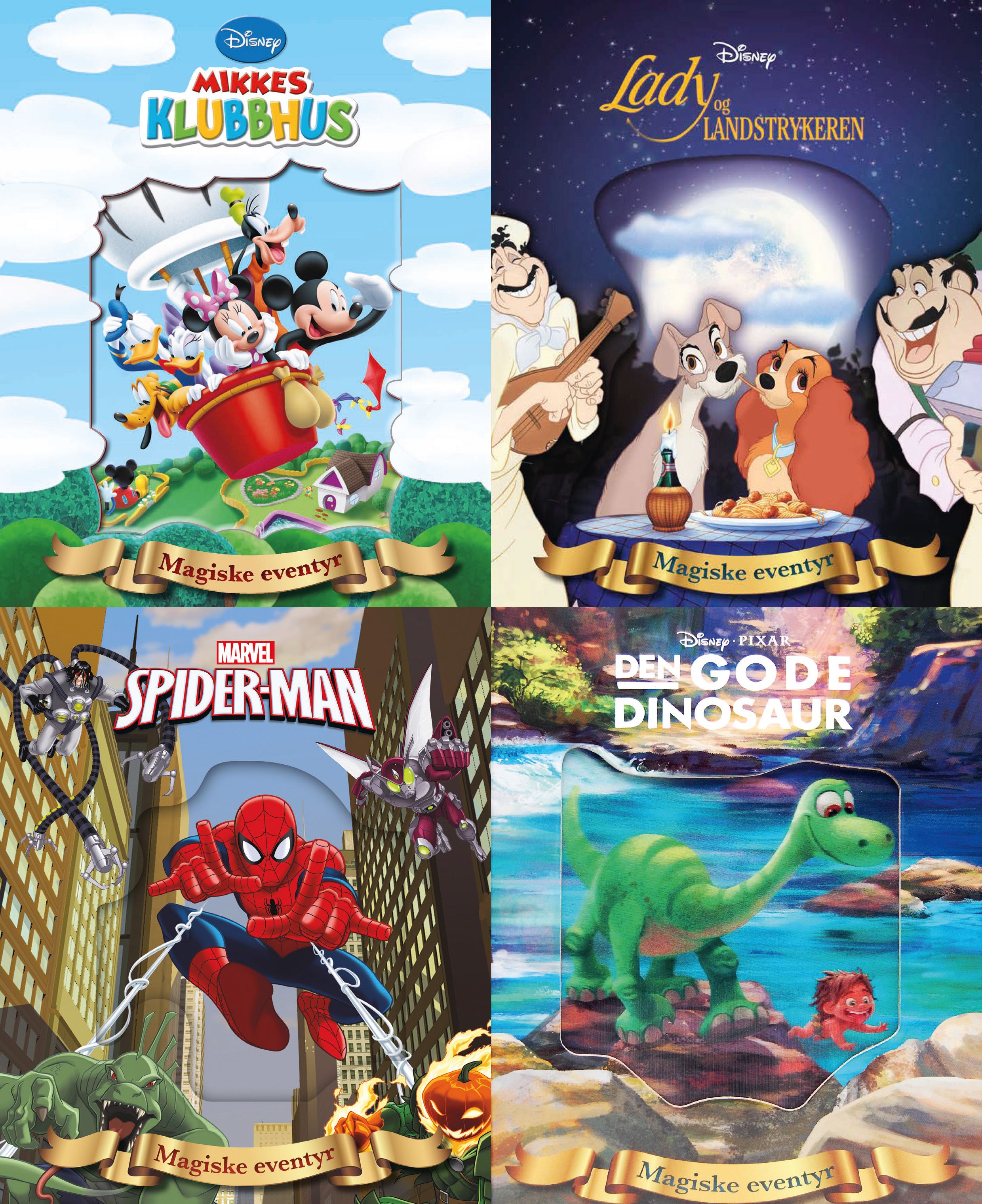 Disney magiske eventyr-pakke (blå)