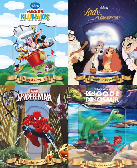 Disney magiske eventyr-pakke (blå)