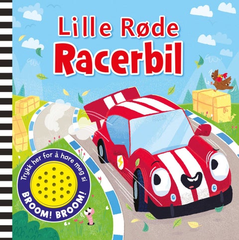 Lille røde racerbil
