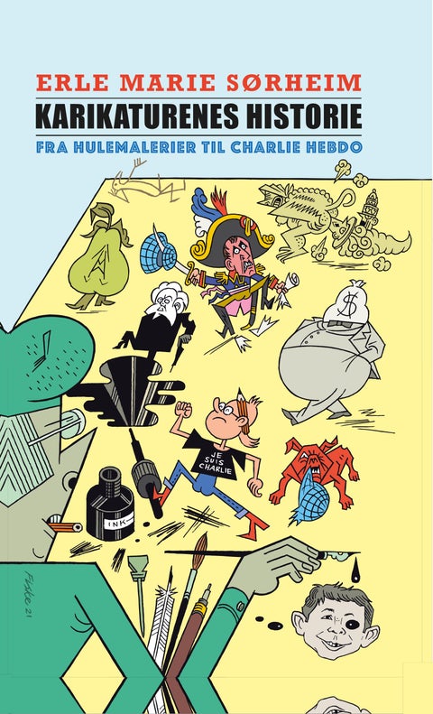 Karikaturenes historie - fra hulemalerier til Charlie Hebdo