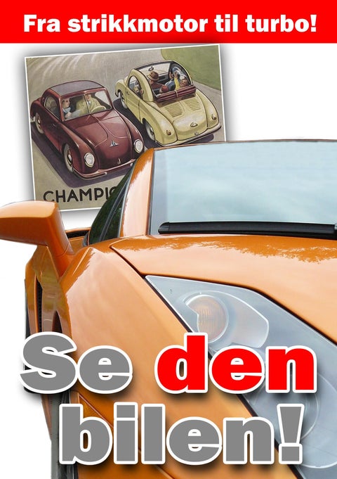 Se den bilen! - fra strikkmotor til turbo!