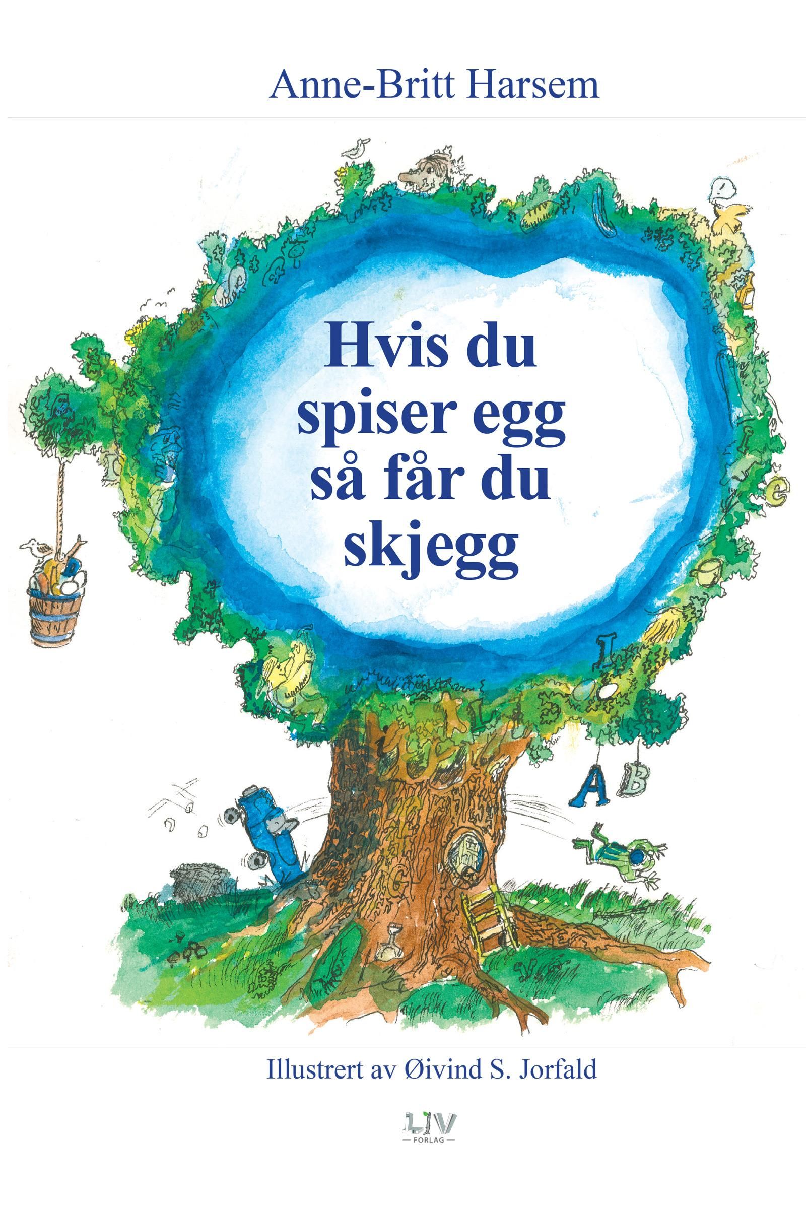 Hvis du spiser egg så får du skjegg