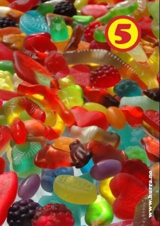 Godteposen 5 - snipp snapp snop : 24 historier