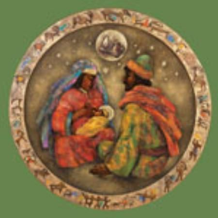 Julekort med juleevangeliet. Pakke á 100 stk