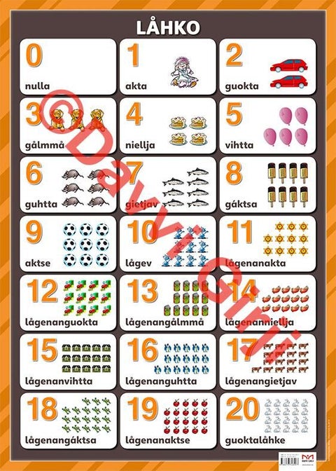 Låhko. Plakat i A2 format