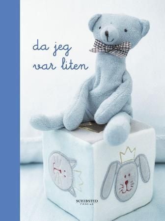 Da jeg var liten. Blå - bokstavplansjer