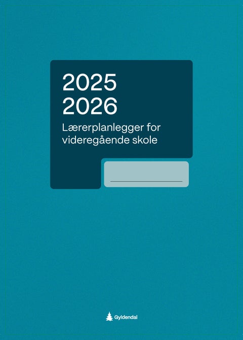 Lærerplanlegger for videregående skole 2025-2026