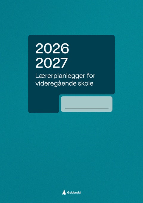 Lærerplanlegger for videregående skole 2026-2027