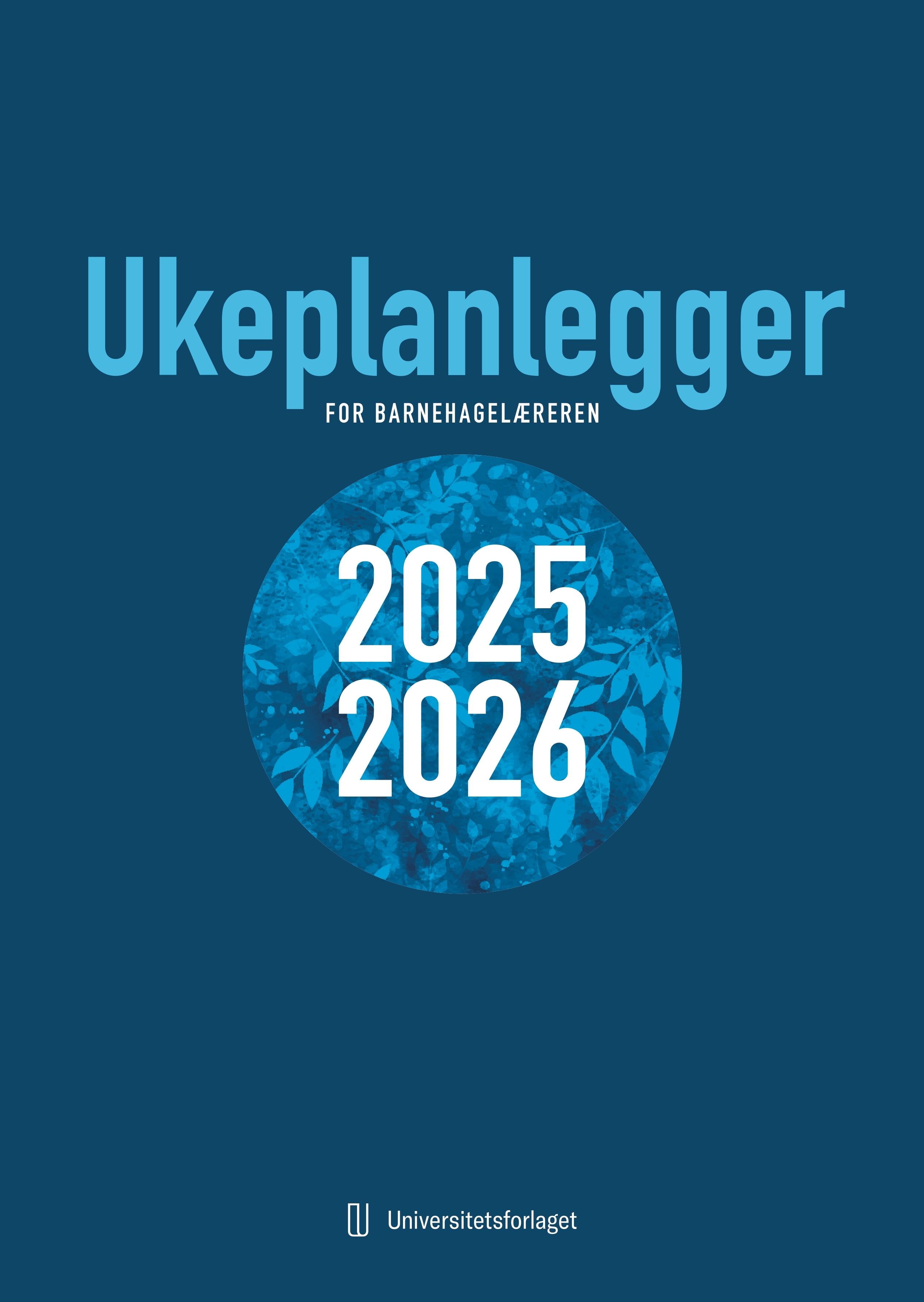 Ukeplanlegger for barnehagelæreren 2025 - 2026
