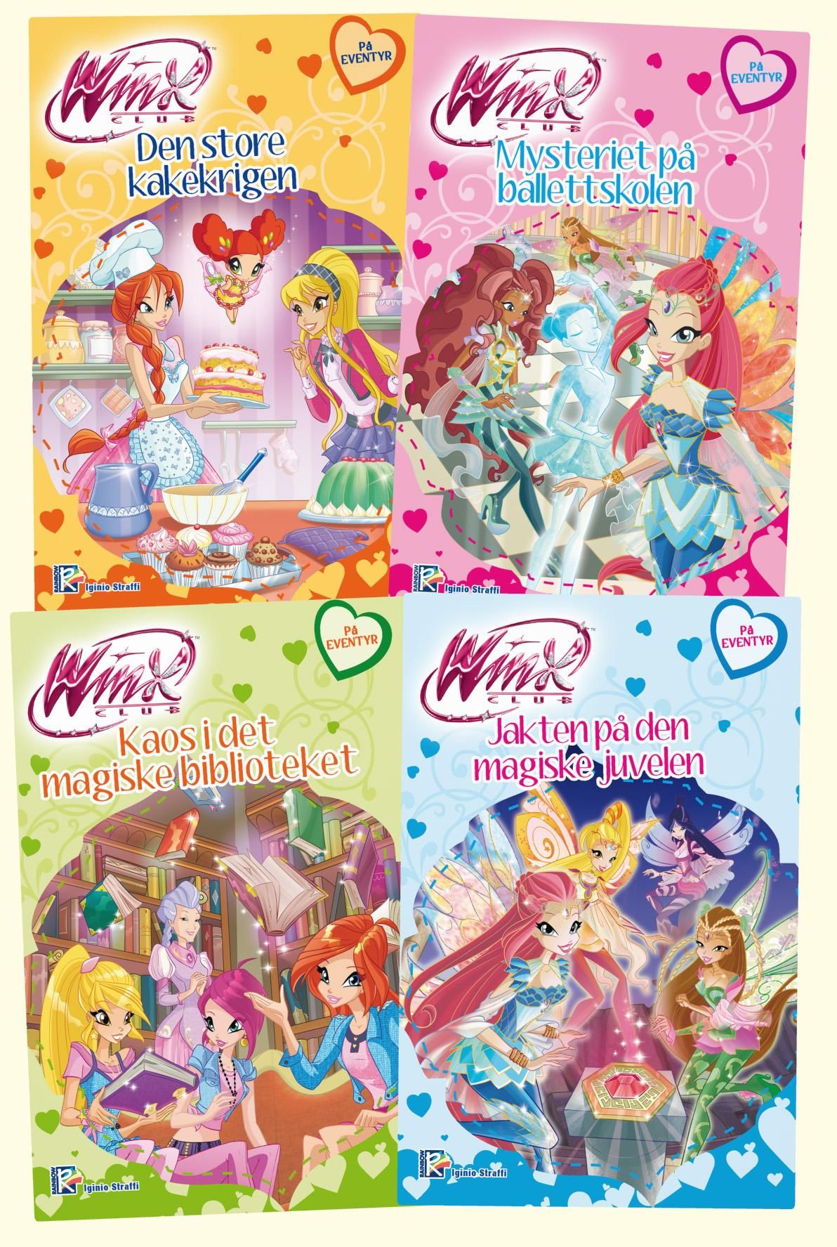 Winx lesebøker 1-4